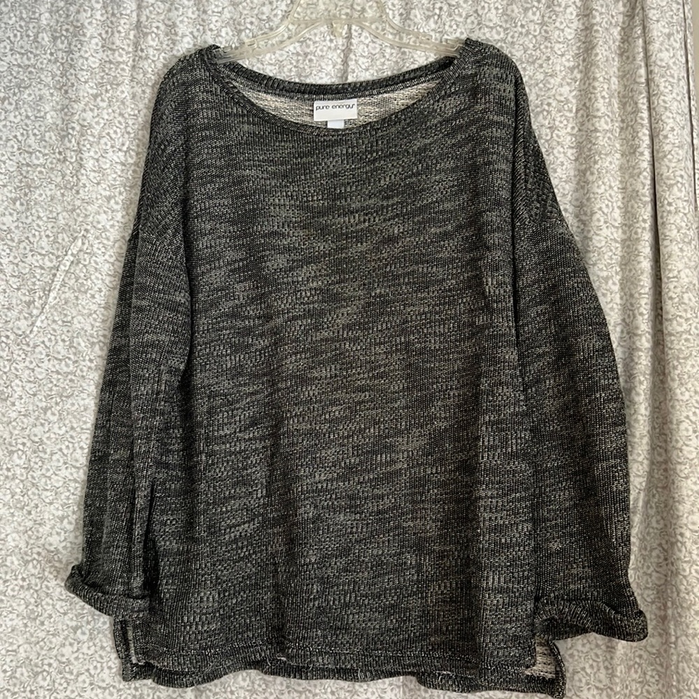 Long Sleeve Grey Sweater